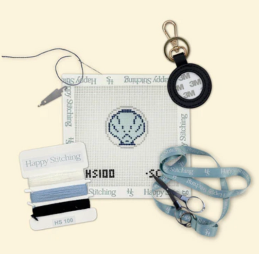 The Little Scallop Key Fob Kit