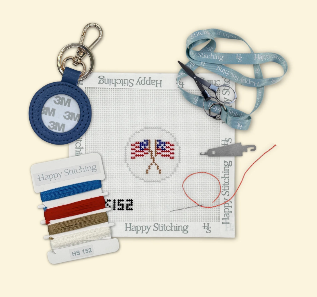 Two Flags Key Fob Kit