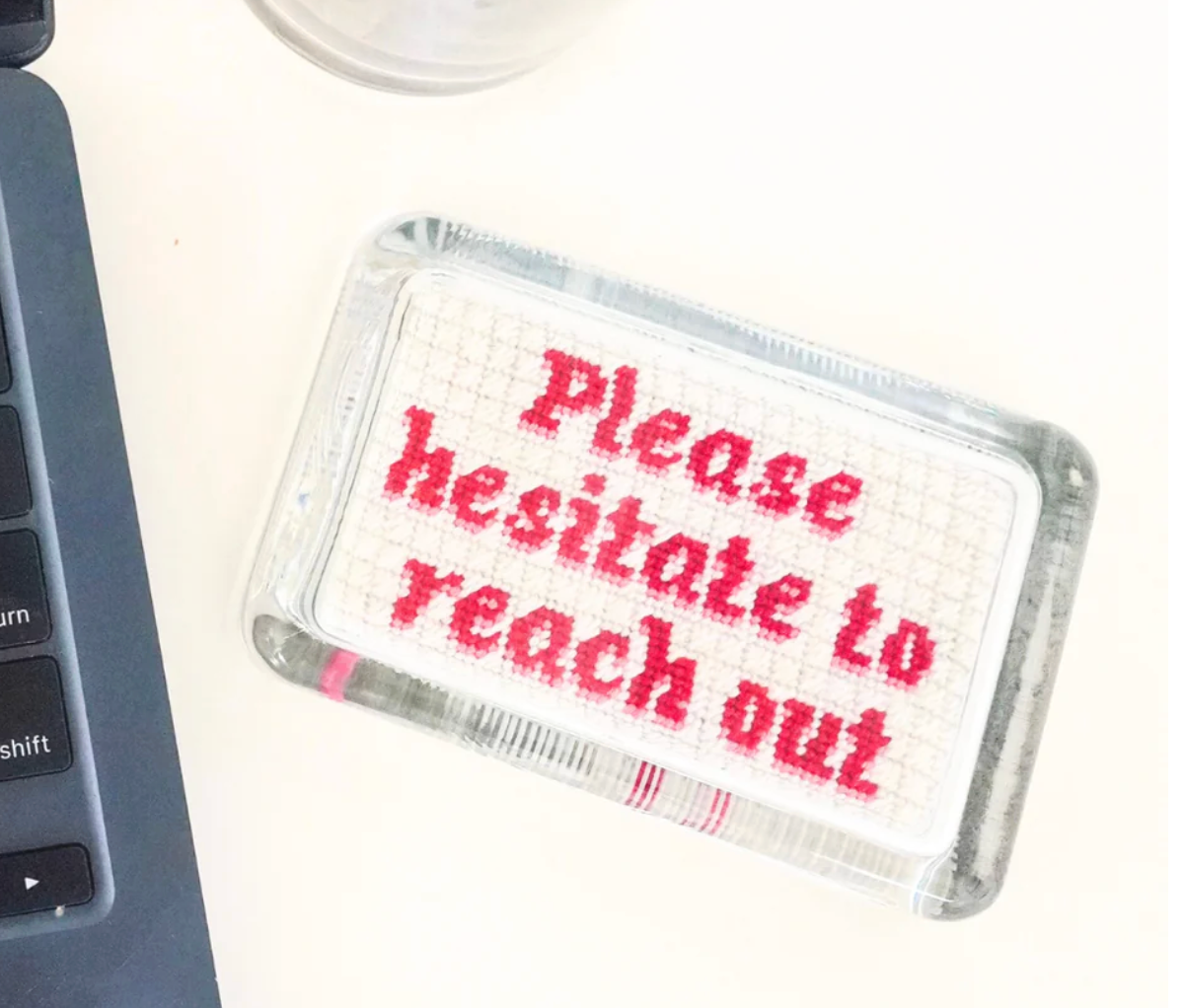 Per My Last Email - Needlepoint Paperweight Kit
