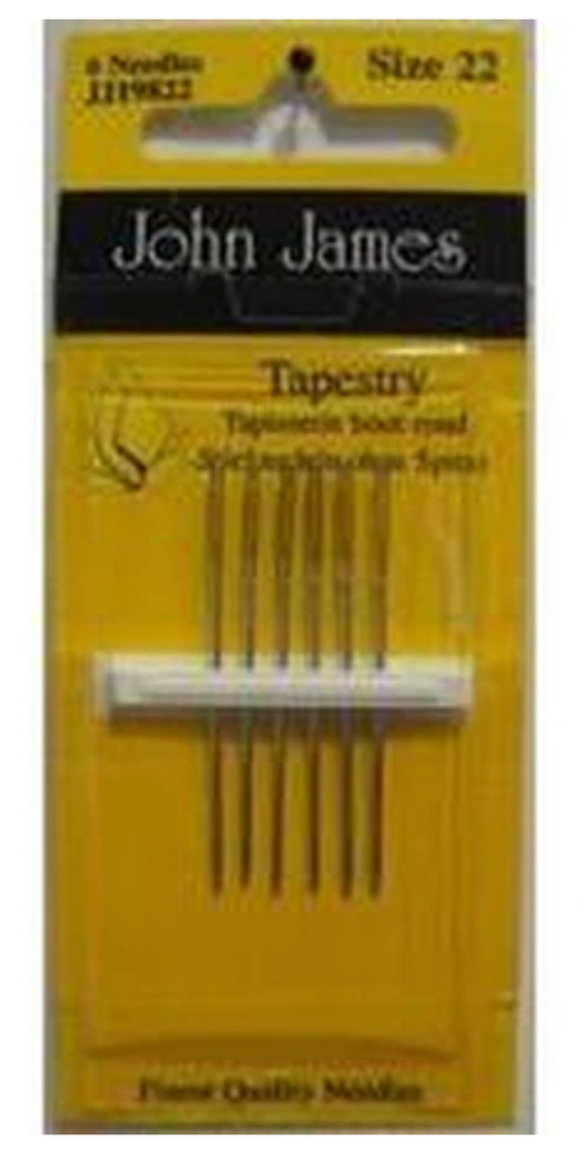 John James Tapestry Needles Size 22