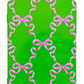 Pink & Green Printed Tin Box with Magnet