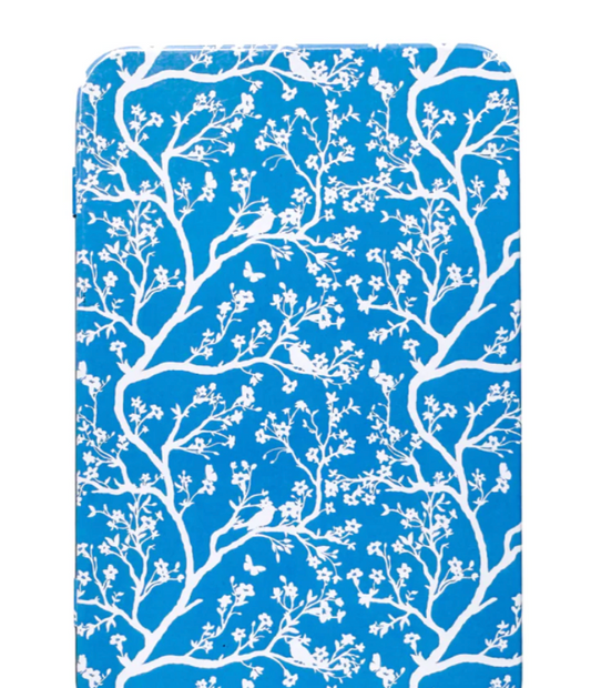 Blue Trailing Floral Tin Box with Magnet (Copy)