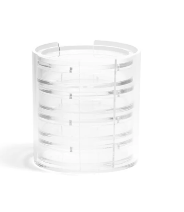 4"x4" Acrylic Round Coaster Set