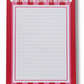 Oh How She Loves To Be Home™ - Notepad
