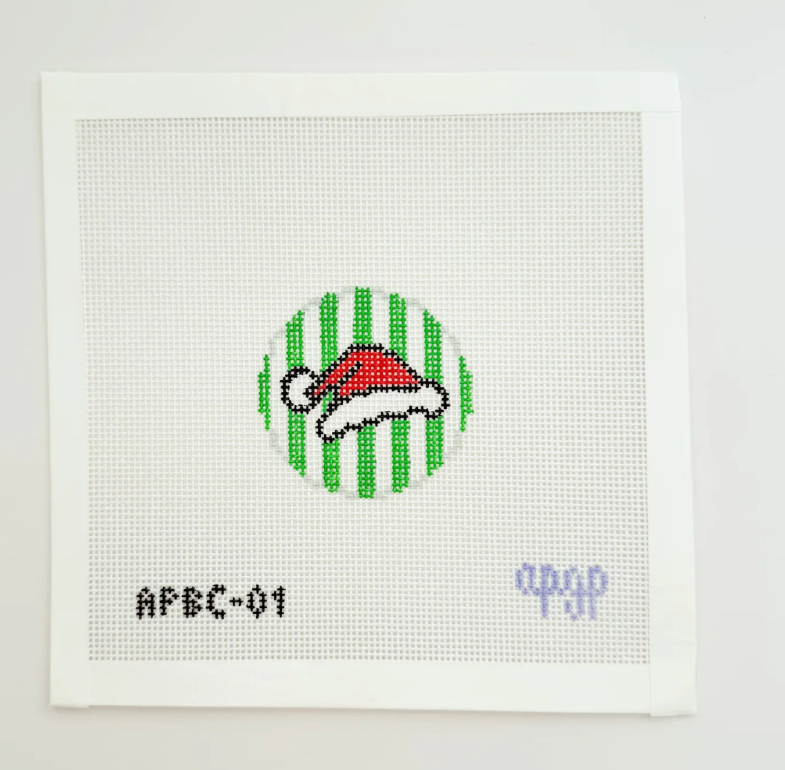 Santa Hat Bag Tag