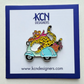 Dolce Vita Leopard Needle Minder