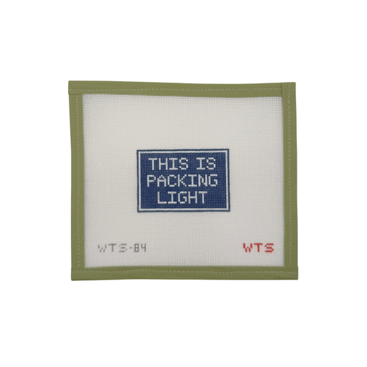 This Is Packing Light Luggage Tag