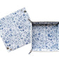 Blue Needlepoint Print Valet Tray