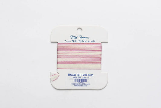 Silk Ribbon - Madame Butterfly