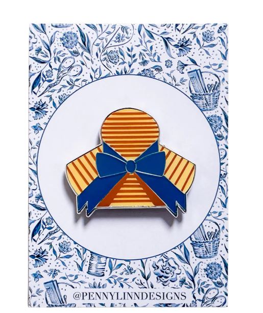 Sun Hat with Bow Needleminder